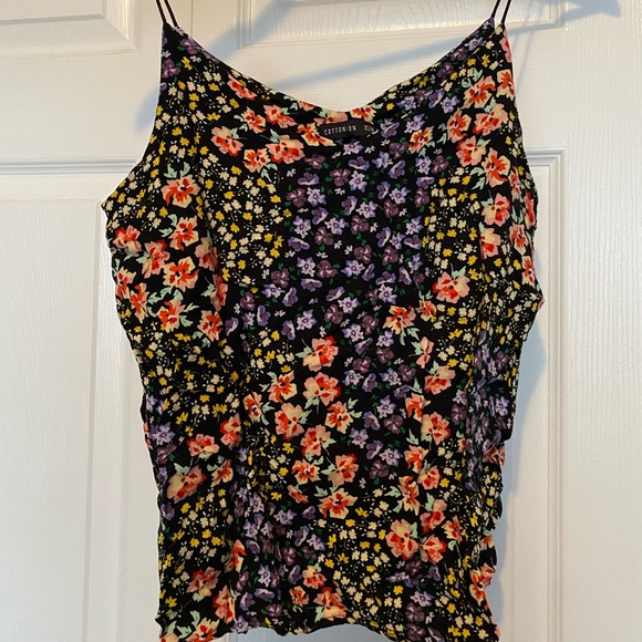 Cotton on floral tank top - Picture 1 of 3